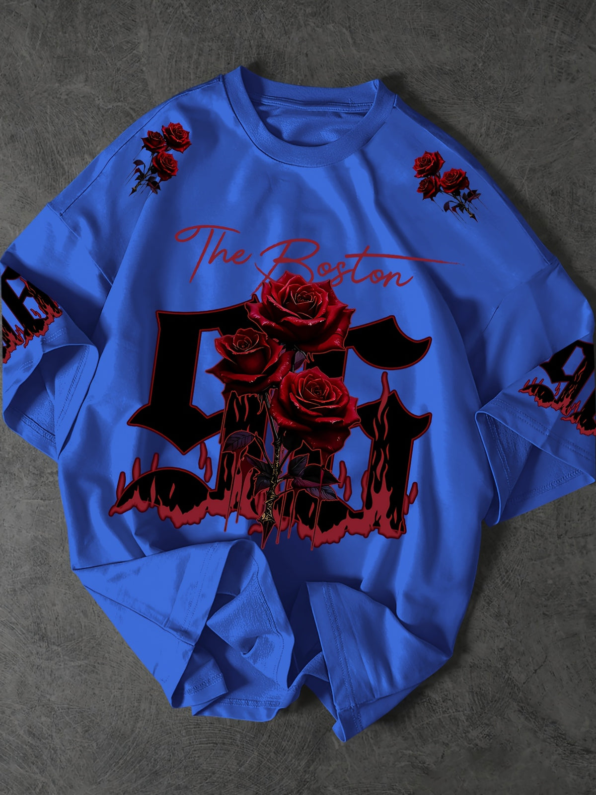 Men’s Boston Rose Graphic Tee