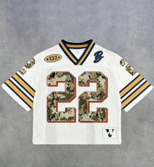 Men’s Camo Number 22 Mesh Jersey