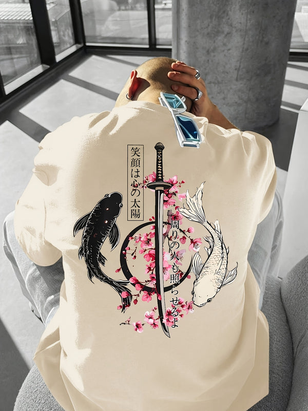 Men’s Koi & Katana Graphic Tee