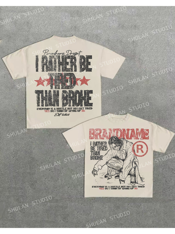 Men’s Rather Be Real Graphic Tee