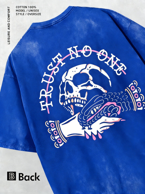 Men’s Trust No One Skull Tee