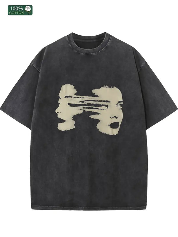 Men’s Vintage Abstract Graphic Tee