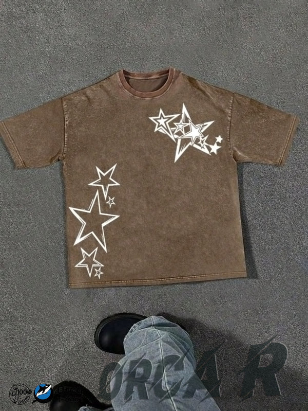 Men’s Washed Star Graphic Tee