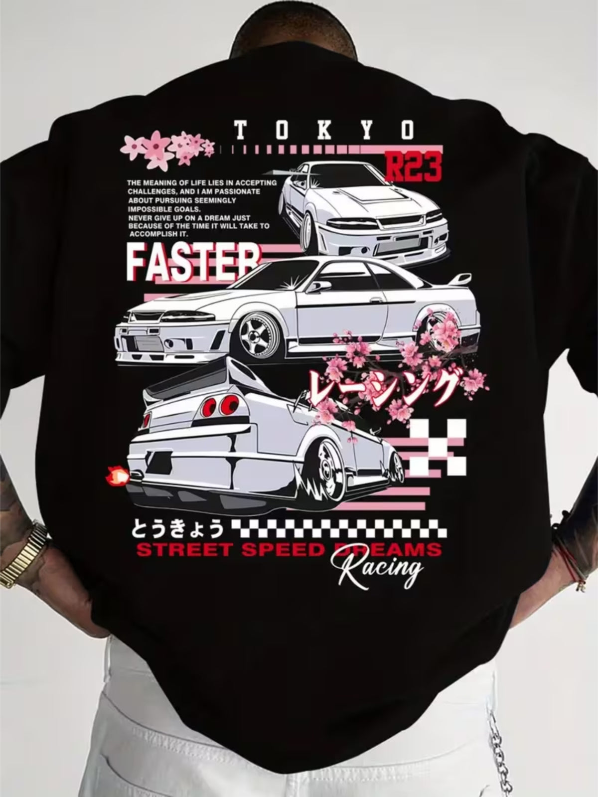 Men’s Blossom Racing Graphic Tee