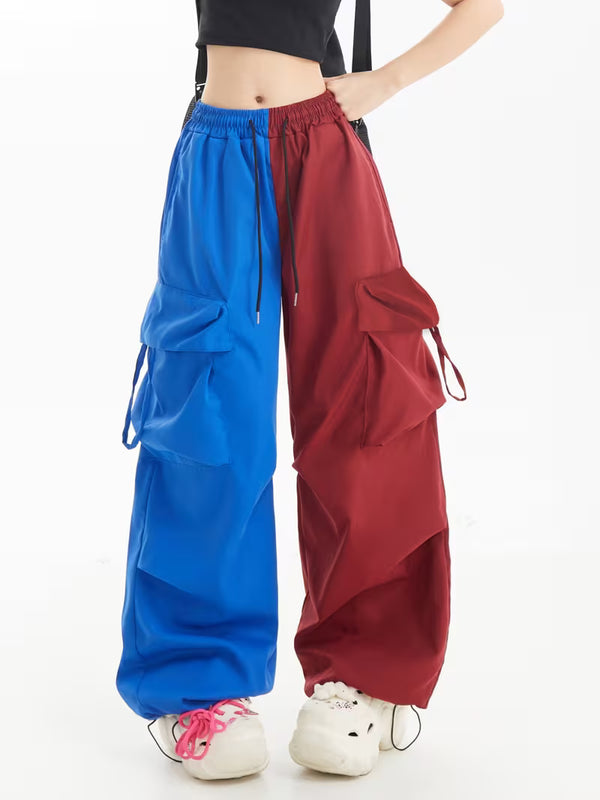 Women’s Color-Block Cargo Pants