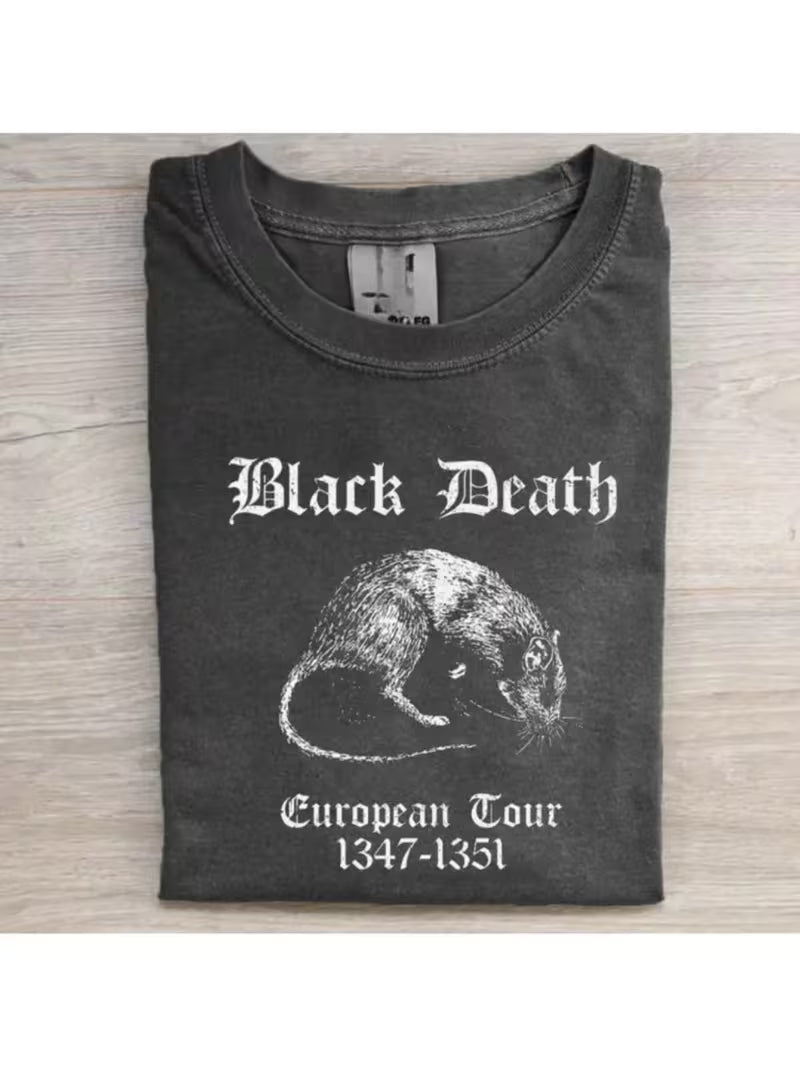 Men’s Black Death Tour Graphic Tee