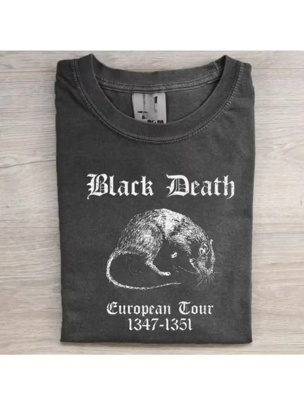 Men’s Black Death Tour Graphic Tee