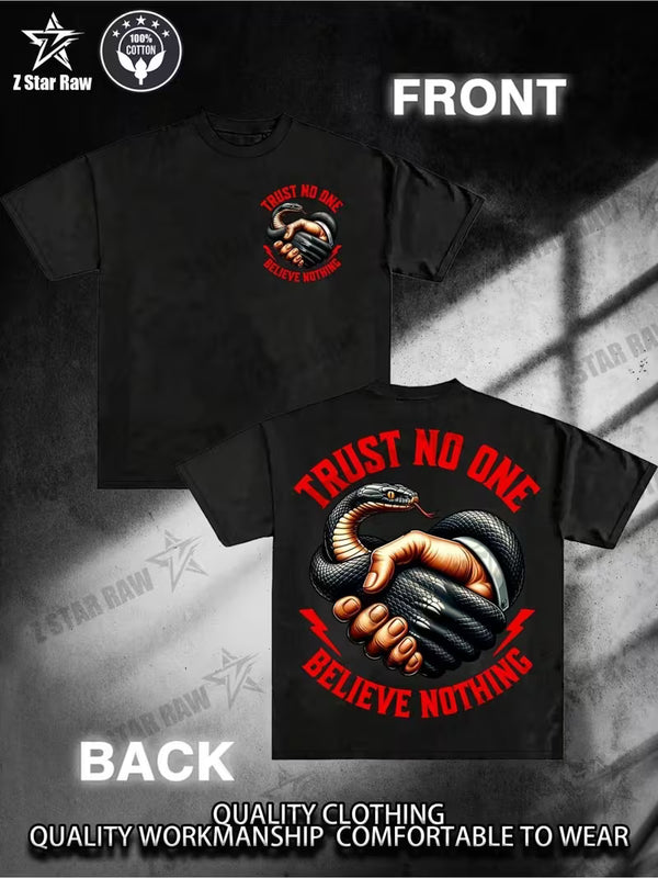 Men’s Snake Handshake Graphic Tee