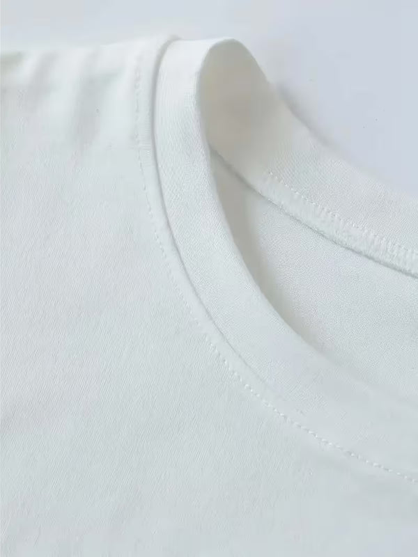 Women’s Think About Me Crop Tee