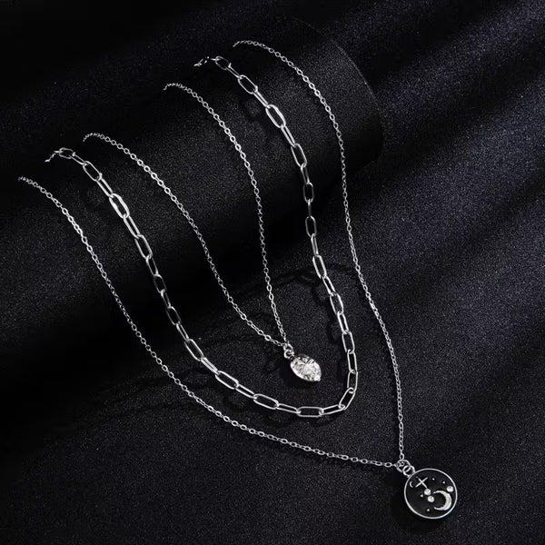 Night Sky Necklace Set — 3 Pieces