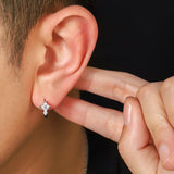 Star Cluster Open Hoops — Pair
