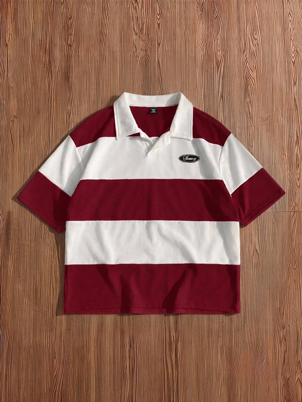 Men’s Multicolor Embroidered Polo